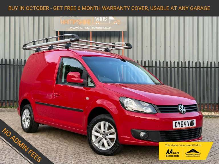 2014 Volkswagen Caddy 1.6 TDI C20 Highline Panel Van 4dr Diesel Manual L1 H1 (149 g/km, 101 bhp) ...