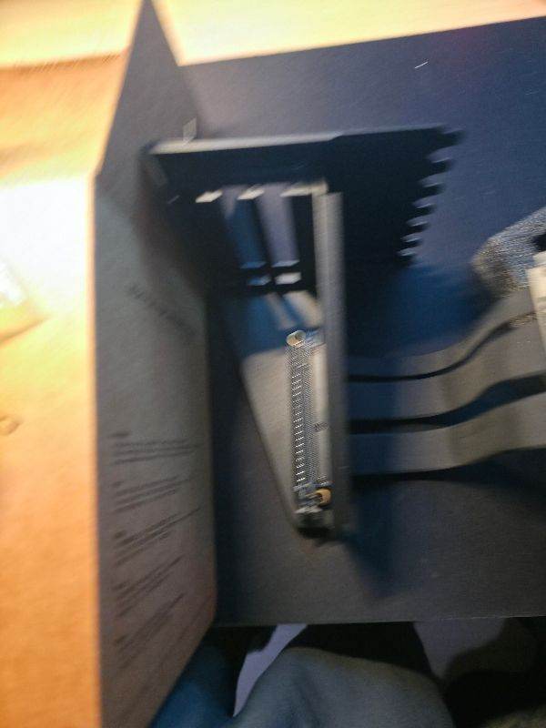 NZXT Vertical GPU Mounting Kit - AB-RH175-B1-175 mm PCIe 4.0x16 Riser Cable - GPU Holder - Black