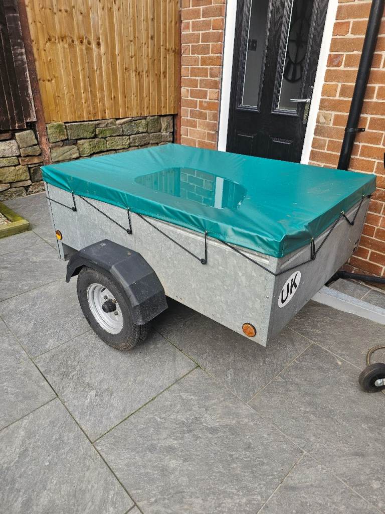 Galvanised caddy steel trailer 