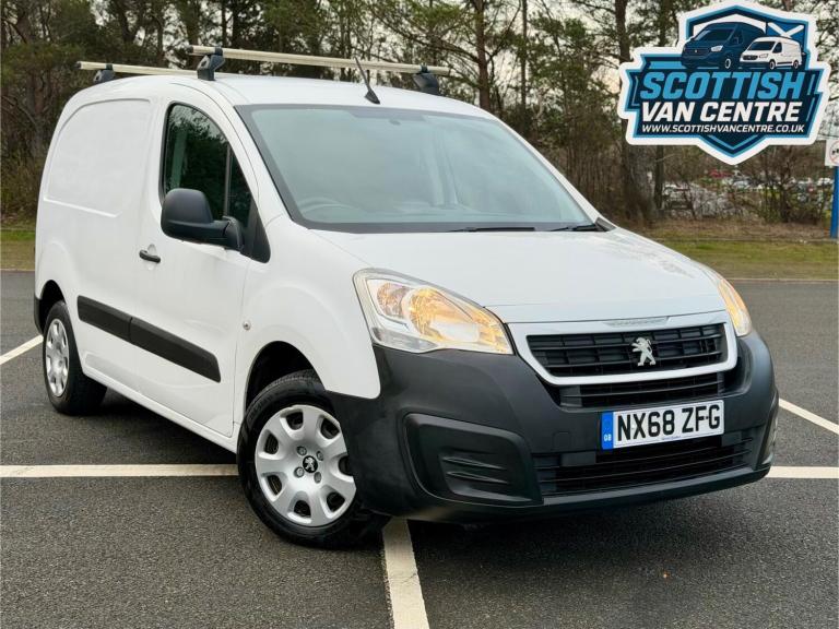 2018 Peugeot Partner 850 1.6 BlueHDi 100 Professional Van [non SS] PANEL VAN DIESEL Manual