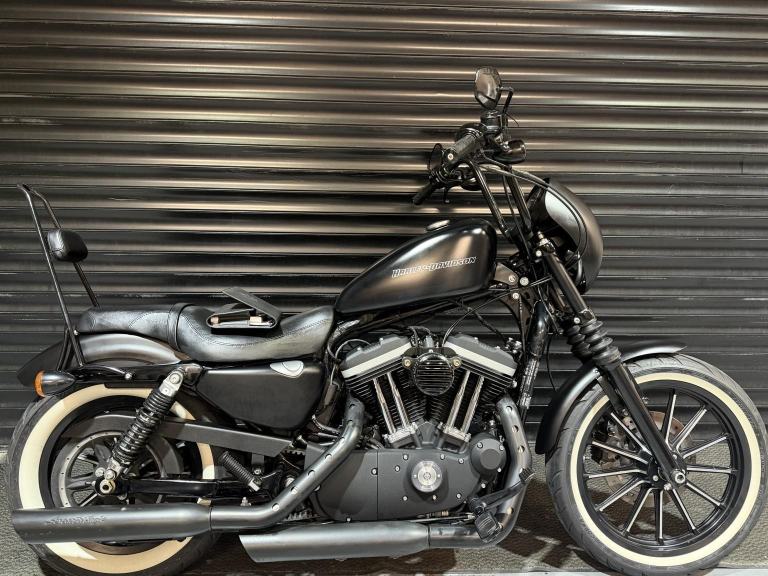 HARLEY-DAVIDSON SPORTSTER XL883N Iron 883 Stag 1 Customised Denim Black