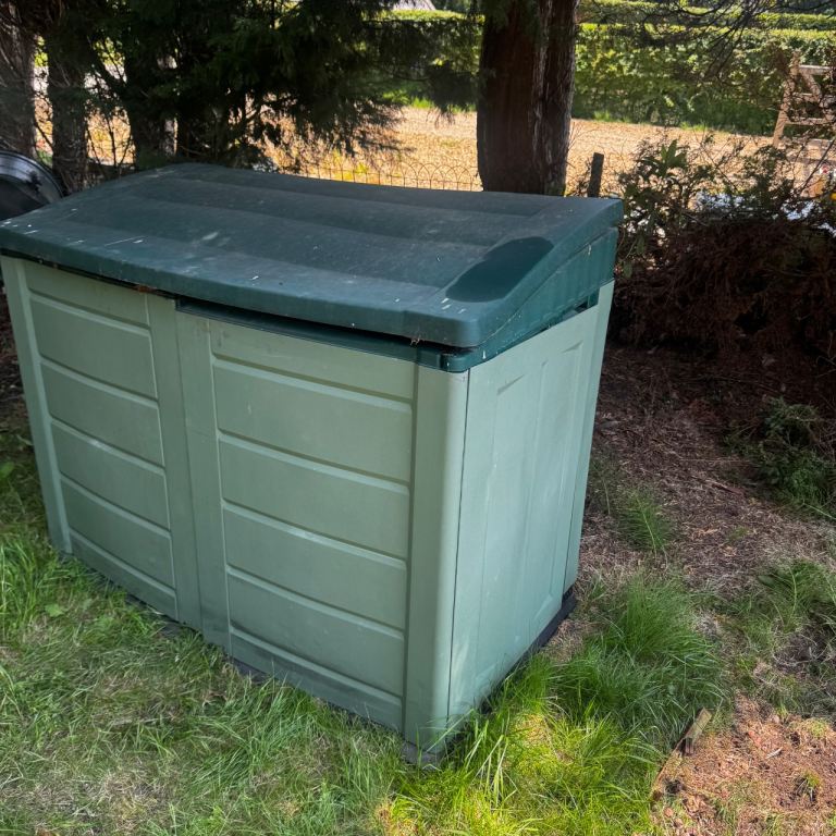 Plastic garden outdoor storage 