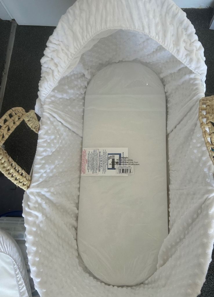 Clair de lune Moses basket