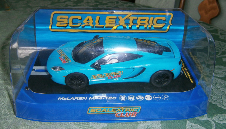Scalextric McLaren NP4-12C, 2012, Club Car, Ltd. Edition.