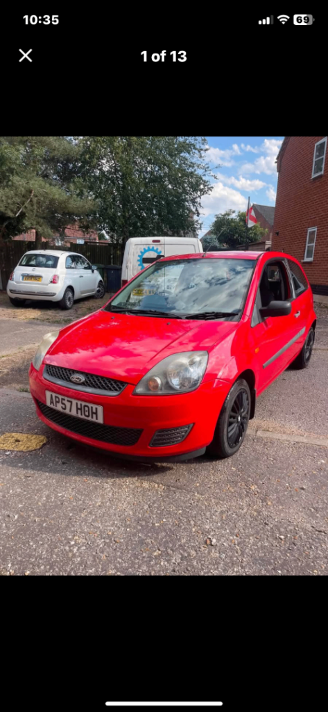 Ford, FIESTA, Hatchback, 2007, Manual, 1242 (cc), 3 doors