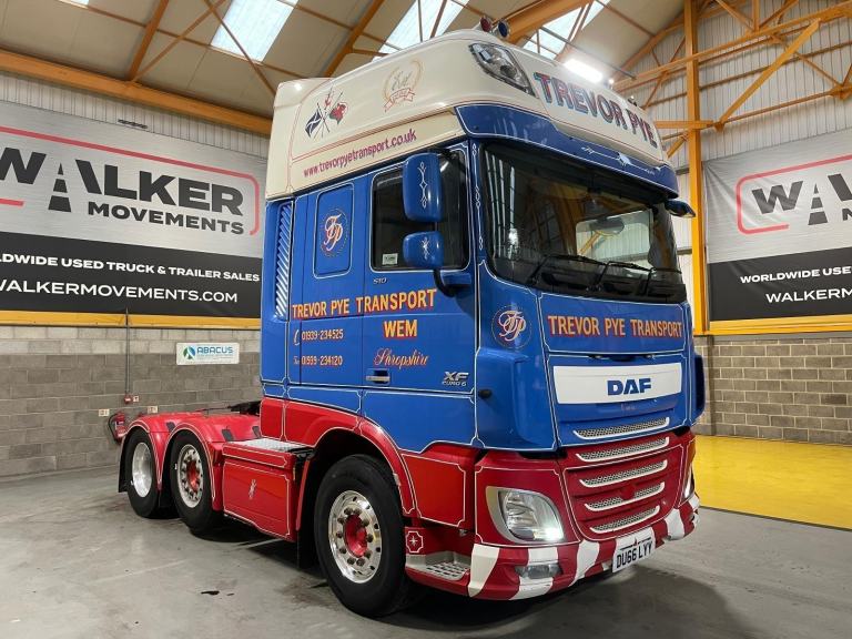 DAF XF 510 SUPER SPACE CAB *EURO 6* 6X2 TRACTOR UNIT - 2016 - DU66 LYY