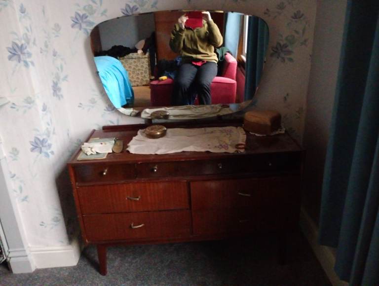 Dressing Table with Mirror - 1950s