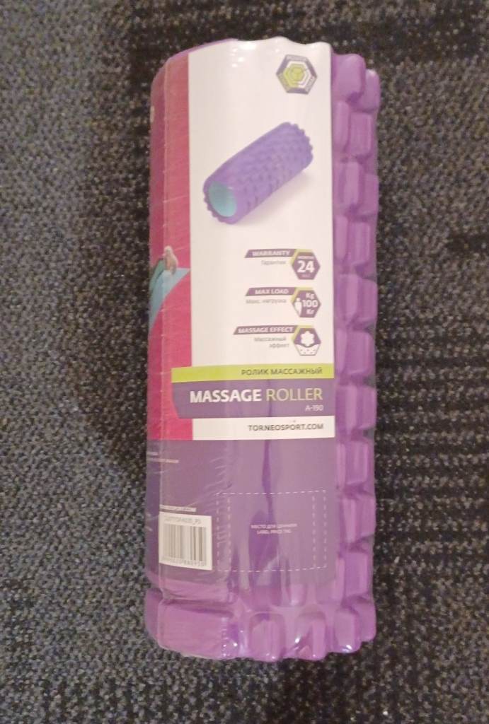 Brand New Sealed purple massage roller