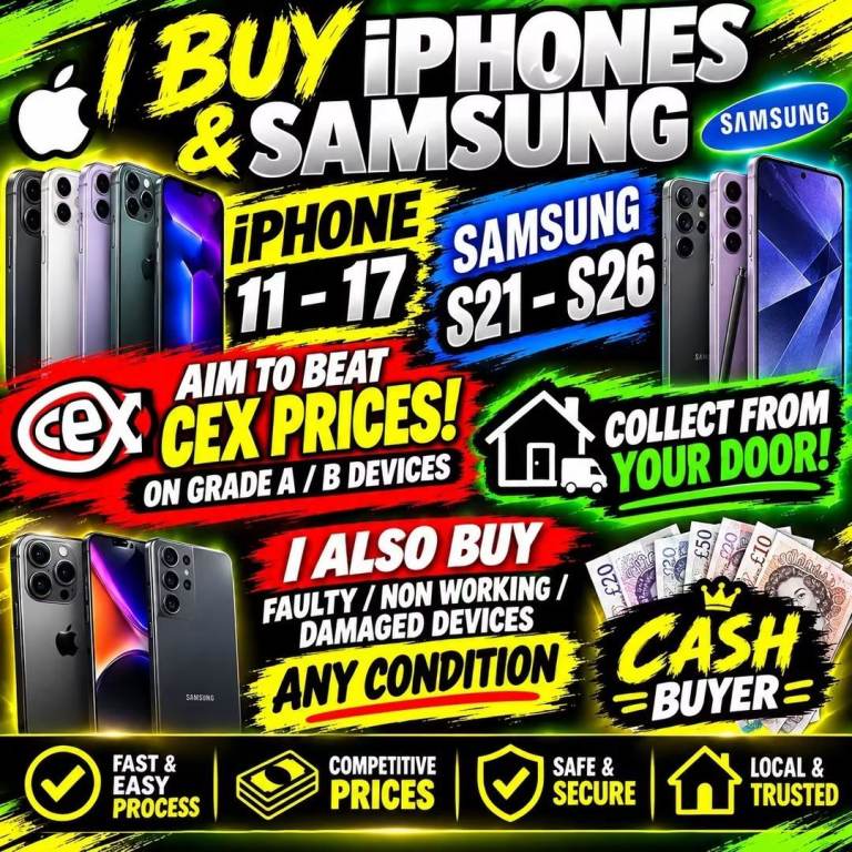 IPHONE WANTED - ANY CONDITION - 11> 17 PRO PRO MAX PLUS COLLECTION AVAILABLE 🚗 