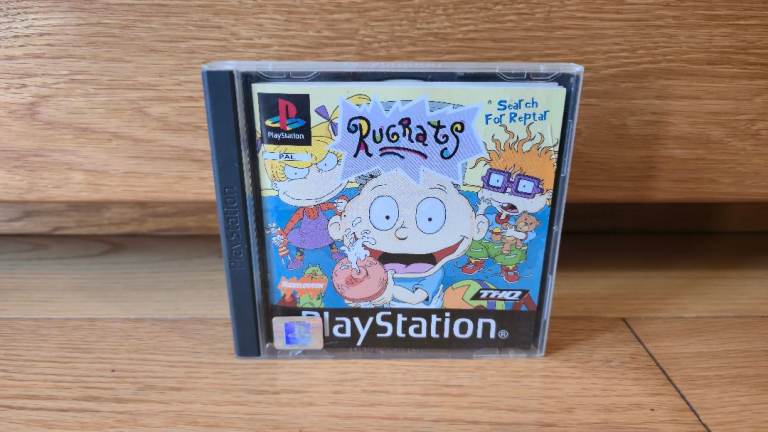 Rugrats Search for Reptar PS1 PAL (Good Used Condition No Front Art insert) 