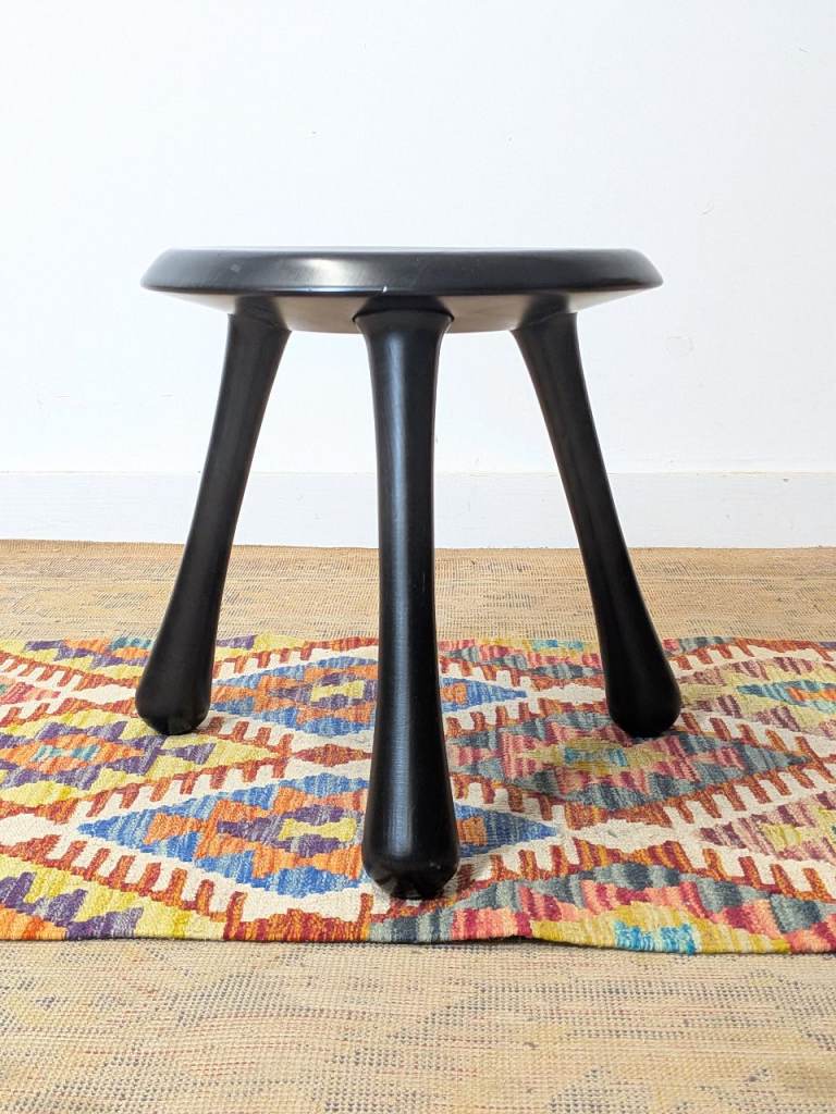 Vintage Retro Three Legged Milking Stool Ingvar Kamprad for Habitat