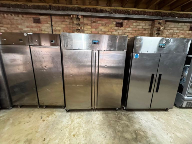 Commercial double door fridge cafe shop restaurant catering 