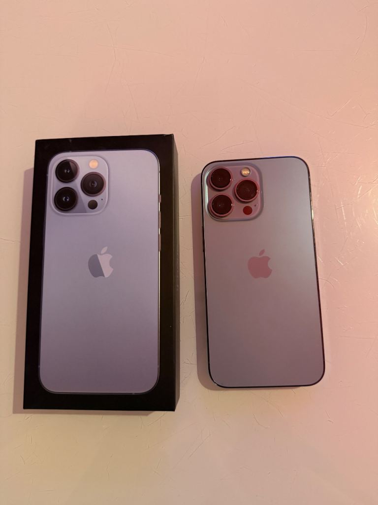 iPhone 13pro 128gb sienna blue 