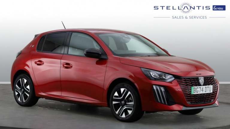 2024 Peugeot 208 50kWh E-Style Hatchback 5dr Electric Auto (7.4kW Charger) (136 ps) Hatchback Ele...