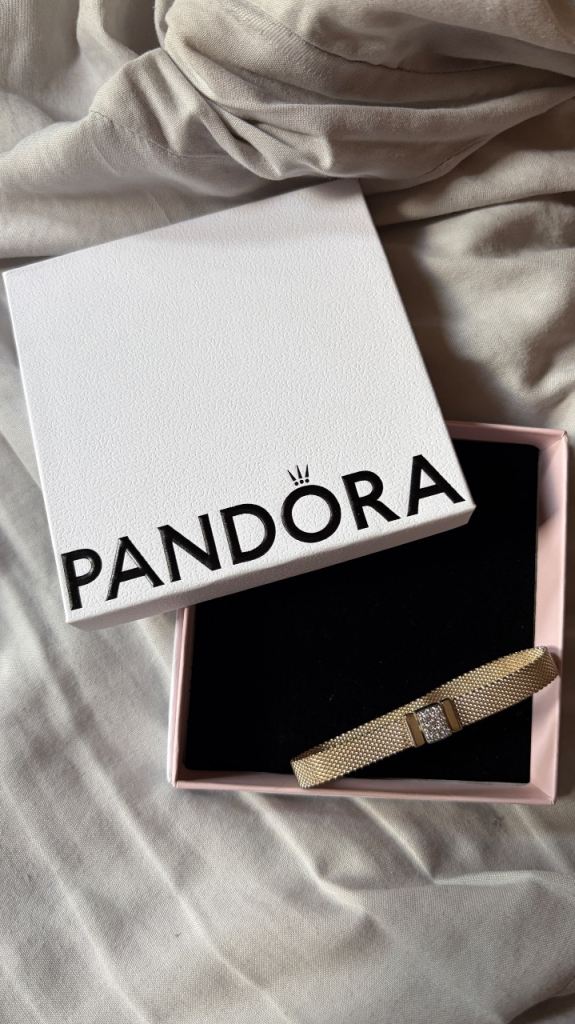 Pandora Gold Mesh Bracelet