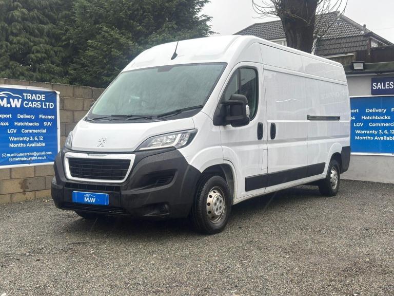2023 Peugeot Boxer 2.2 BlueHDi H2 Professional Premium+ Van 140ps PANEL VAN DIESEL Manual