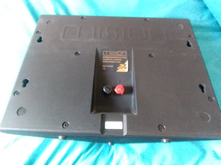 Mission 77DS surround sound speakers