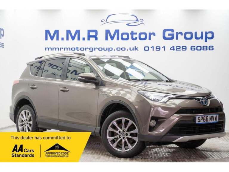 2016 Toyota RAV4 2.5 VVT-i Hybrid Excel 5dr CVT ESTATE PETROL/ELECTRIC Automatic