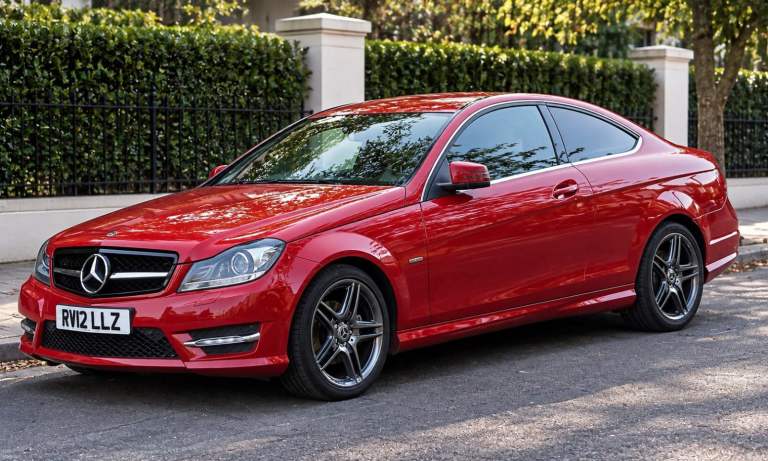 Mercedes-Benz, C CLASS, Coupe, 2012, Semi-Auto, 1796 (cc), 2 doors, 2 keys