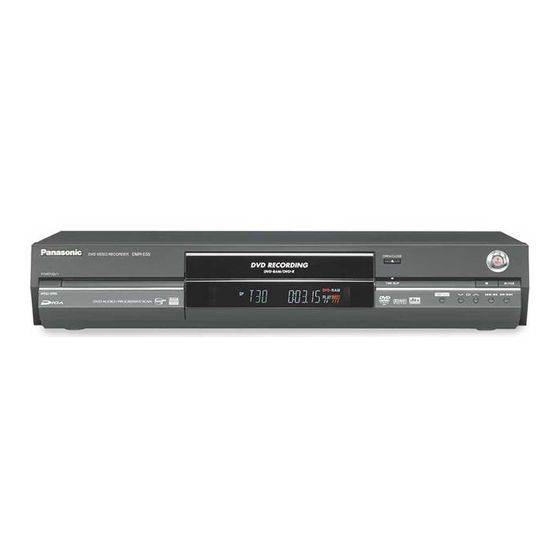 Panasonic DMR-E55 is a used DVD video recorder