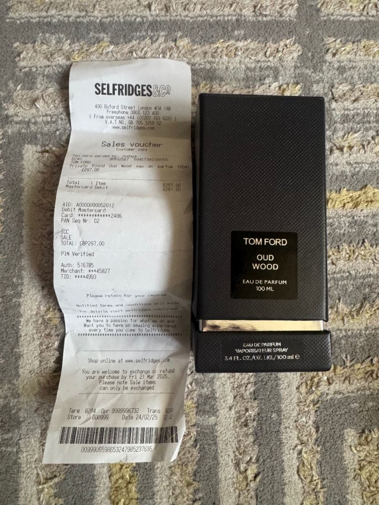 Tom Ford Oud Wood Eau Du Parfum 100ML