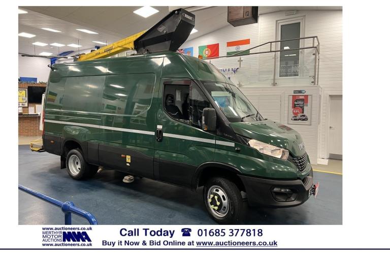 2020 Iveco Daily 3.0D HPI 180PS LWB HIGH TOP VAN C/W VERSALIFT VTL145-F 14.6M HOIST (EURO 6) NA D...