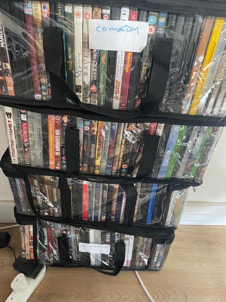 DVDs bundle 600+