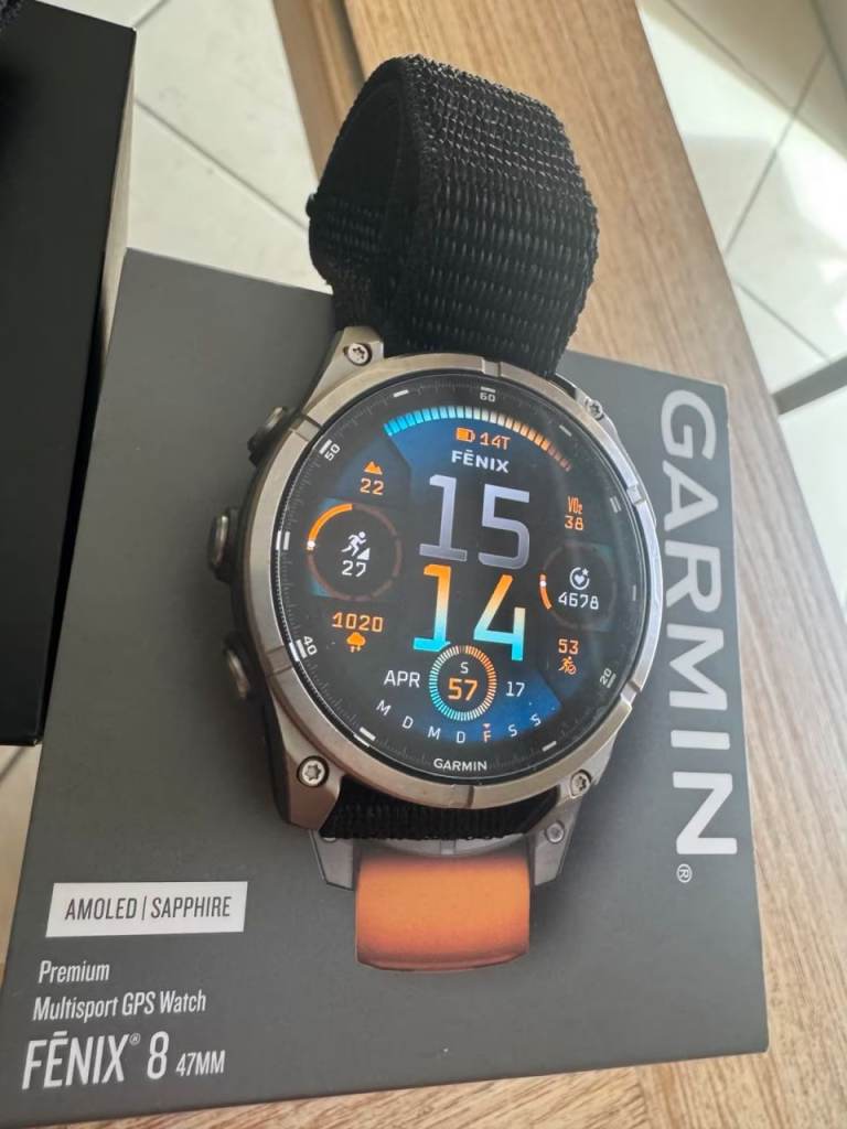 Garmin Fenix 8 Sapphire Titanium – 47mm