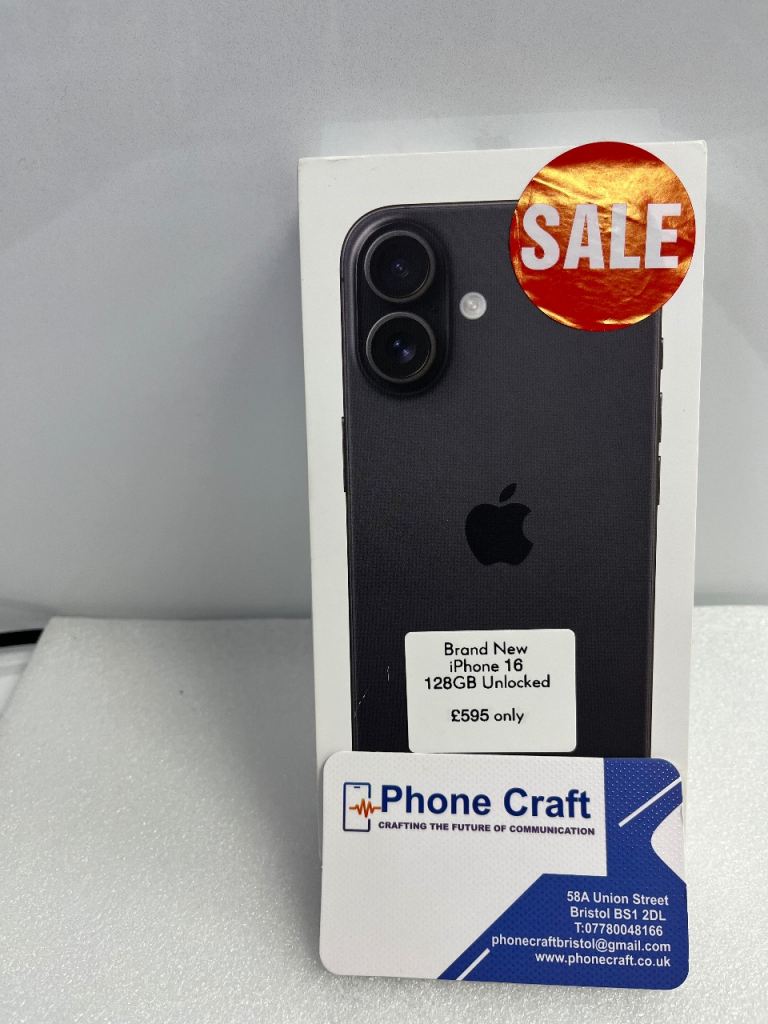 iPhone 16 128GB New
