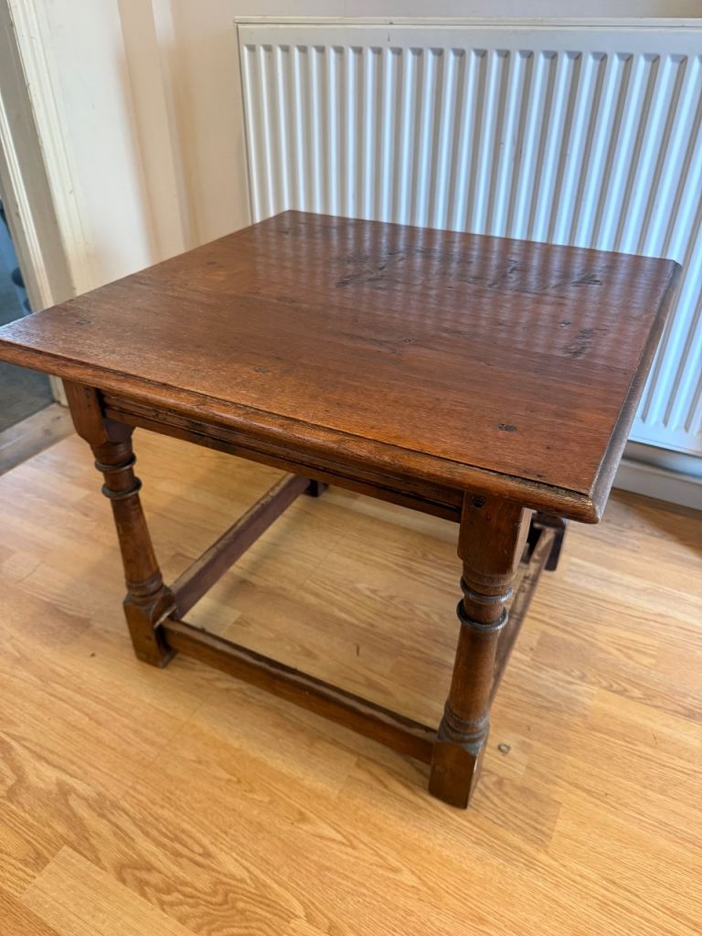 Vintage Oak Coffee Table   
