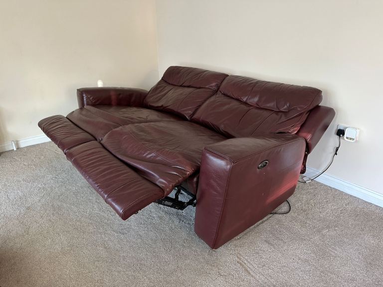 Electric Reclining Sofa Free