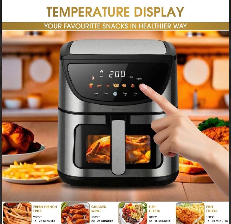 Brand new xxl 8l air fryer 