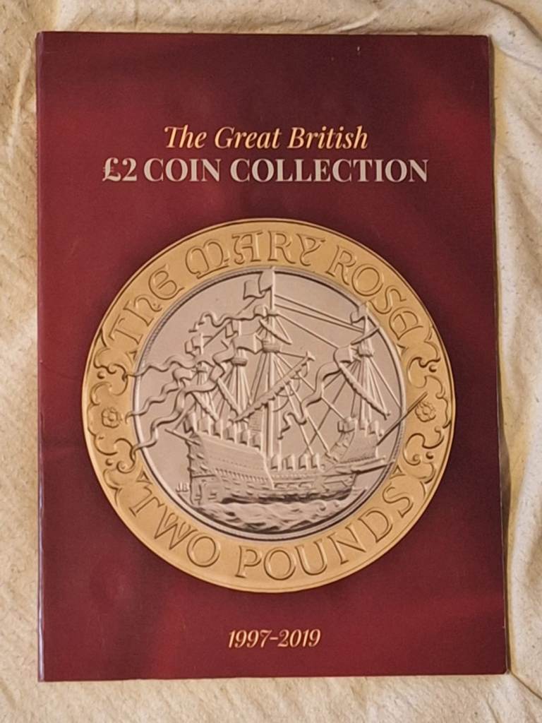 £2 coin collection in album 