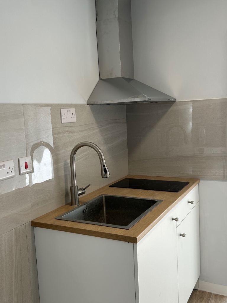 Brand new fully- furnished double bed studio