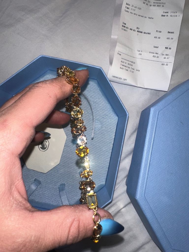 Swarovski limited edition with sparkling gems 