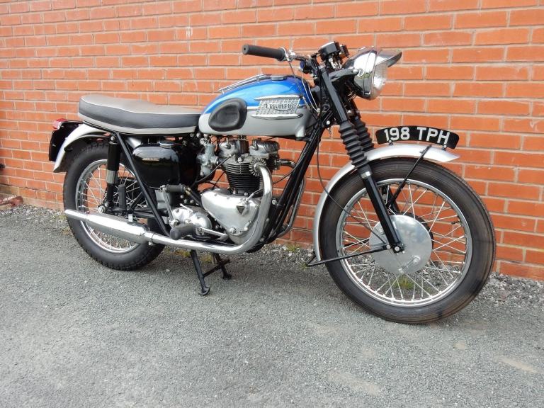 Triumph 6T Thunderbird 650cc 1961 Matching Nos. Bonneville spec twin carbs 