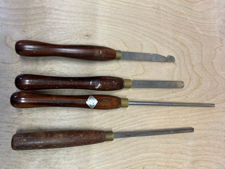 Henry Taylor and others Wood Turning Chisels