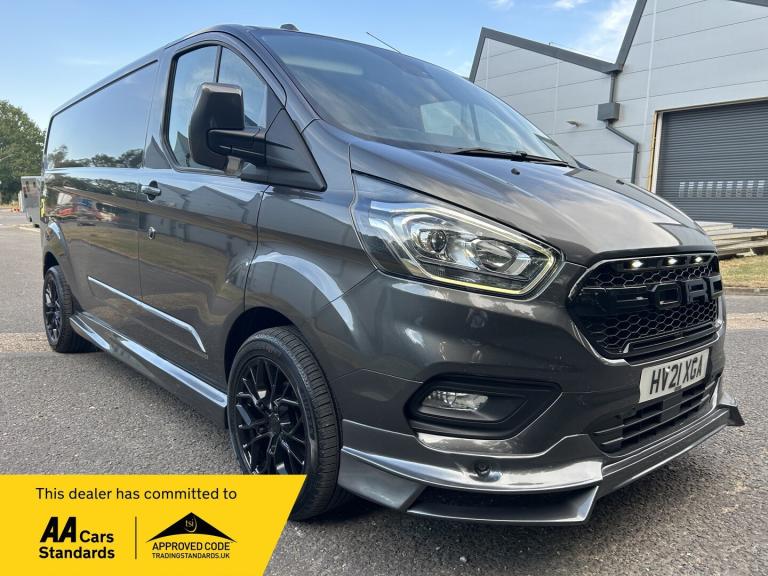 2021 FORD TRANSIT CUSTOM LIMITED VAN 300 2.0 130PS LWB L2 GREY MODIFIED SPORT