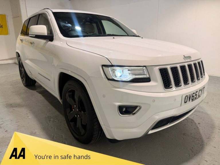 2015 65 JEEP GRAND CHEROKEE 3.0 V6 CRD OVERLAND SUV 5DR DIESEL AUTO 4WD EURO 6 (