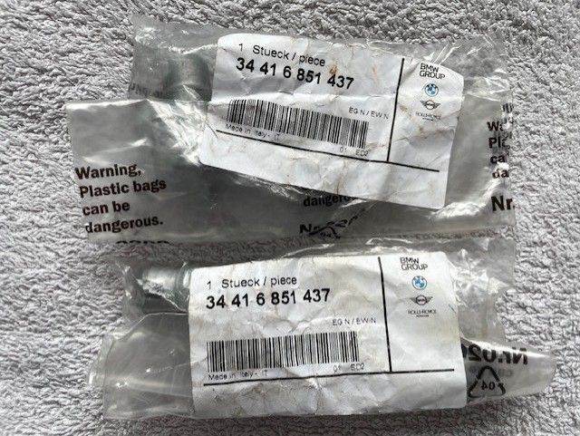 Genuine BMW Handbrake Adjusting Screws (Pair)