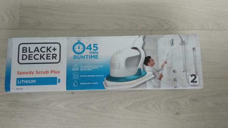 Brand New Black and Decker Speedy Scrub Plus Scrubber
