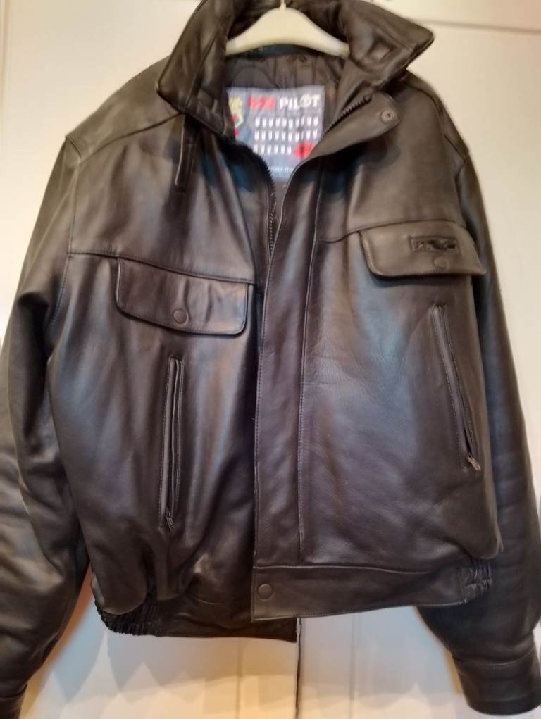 Motorbike leather jacket 