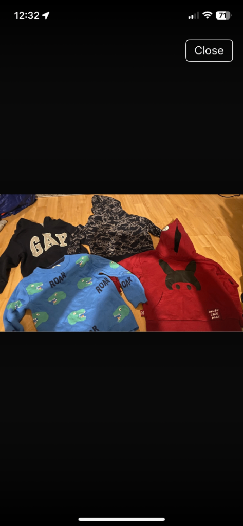 Boys bundle clothes 4-6 year old 