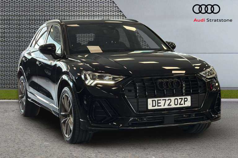  Audi Q3 35 TFSI Black Edition 5dr S Tronic SUV Petrol Automatic