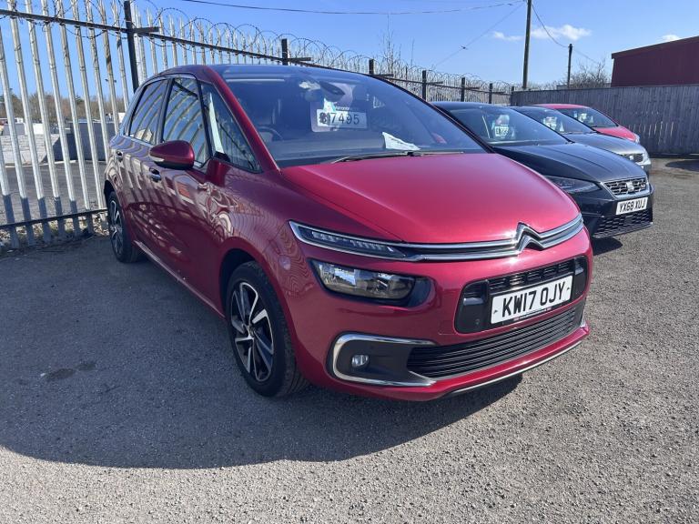 2017, CITROEN C4 PICASSO 1.6 BlueHDi Flair Red Auto Diesel