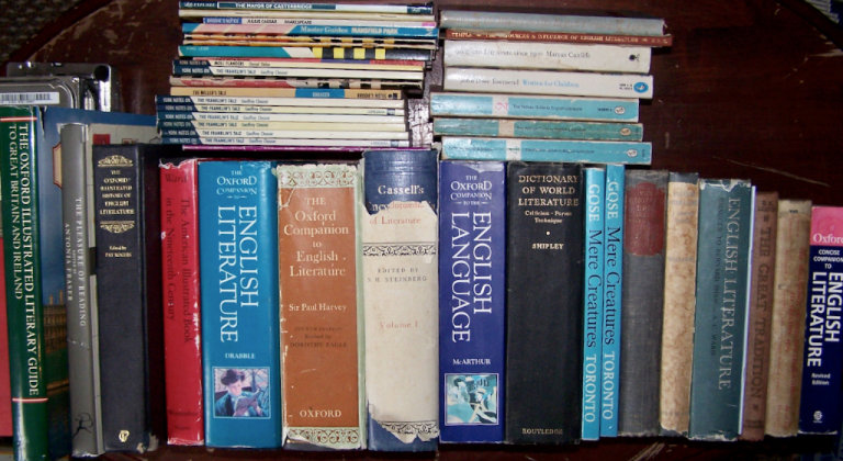 Lots of English language and literature books/guides/journals! Going cheap! 😉