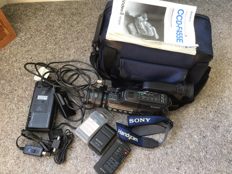 Sony Video 8 Handycam ideal for spare parts
