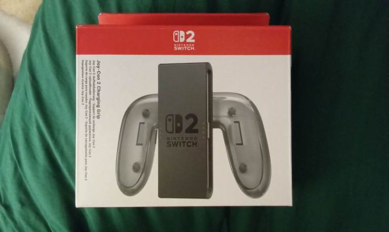 image for Unwanted Xmas Gift And Unopened Nintendo Switch Joy Con 2 Charging Grip 