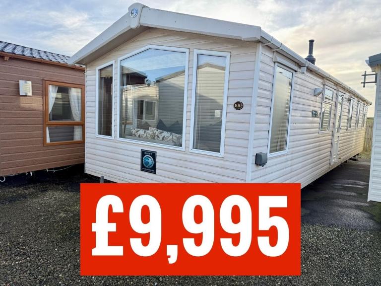 OFF SITE static caravan Scotland double glazed & heated 3 bed Swift Moselle