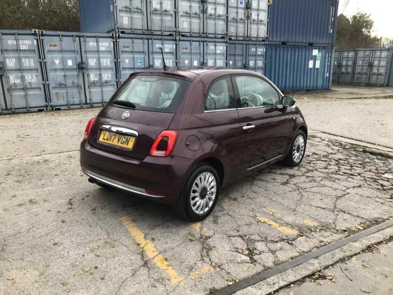 2017 Fiat 500 1.2 Lounge 3dr HATCHBACK Petrol Manual